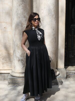Vestido combi.